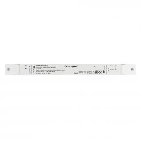 Блок питания ARV-SP-24100-LINEAR-PFC (24V, 4.17A, 100W) (IP20 Пластик) 032625 Arlight