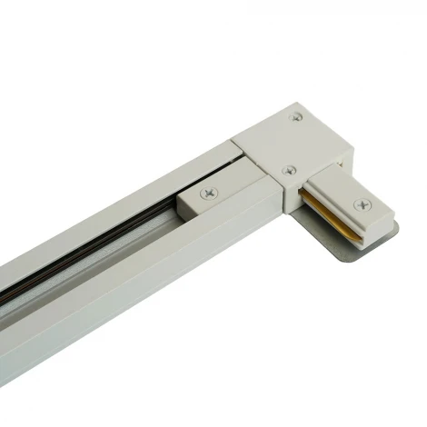 Коннектор угловой однофазный для шинопровода белый Feron LD1021 51899