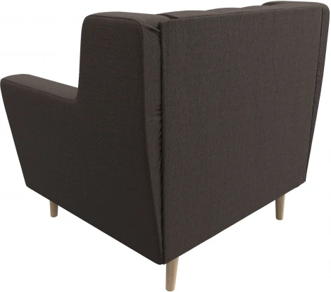 Кресло Брайтон Люкс (Коричневый/Рогожка) Лига Диванов арт.125038