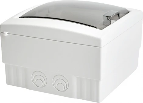 Бокс настенный 4 модуля Stekker 49633