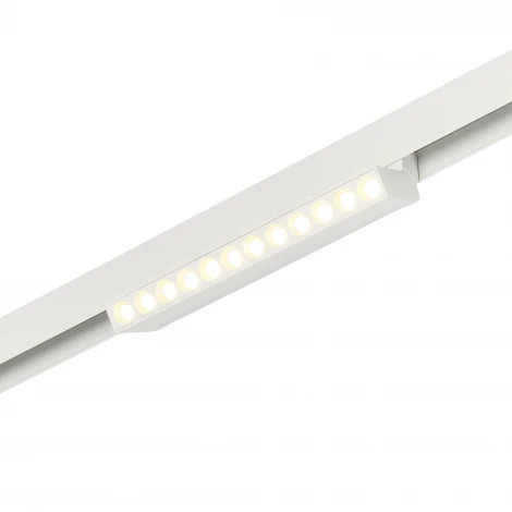 Трековый магнитный светодиодный светильник 12W 220V MyFar FlowPoint MT0213-12W4K-W