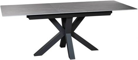 Стол раскладной Lincoln (160+40 см) керамика серый Top Concept 2001000000951