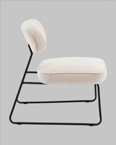 Кресло Kate new ткань букле бежевый Stool Group арт.УТ000041265