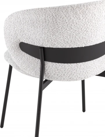 Стул Блейз букле светло-серый Stool Group арт.УТ000039643