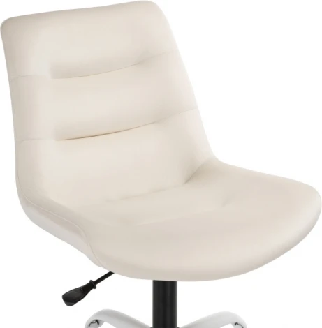 Компьютерное кресло Woodville Орди молочное / белое 559276
