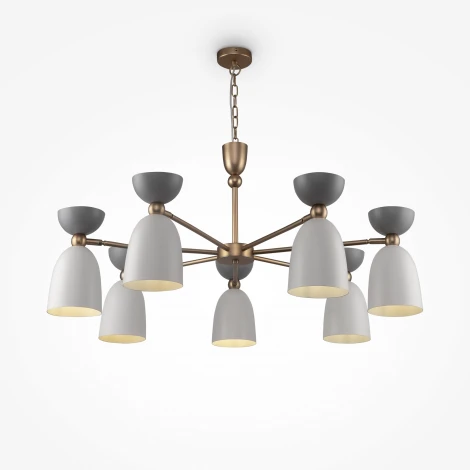 Подвесная люстра Maytoni Cloches MOD113PL-07W (220V, на цепи)