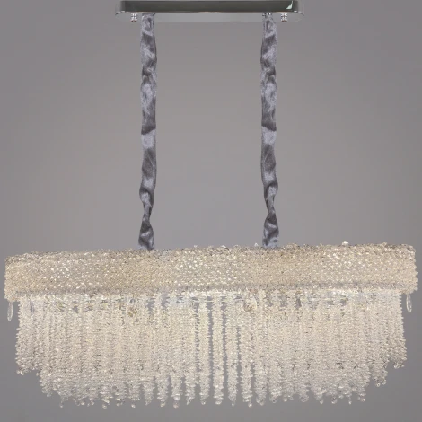 Подвесная люстра хрустальная Reluce 02098-0.4-1000L MX CH