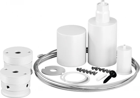 Набор для вертикального подвесного монтажа Nemo белый Maytoni Круглый 360° 20310