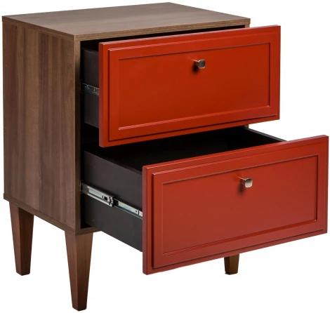 Тумба прикроватная R-Home Norton кармин