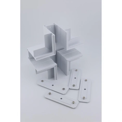 Трековый соединитель Х-образный Aployt Magnetic track 220 APL.0285.10.04