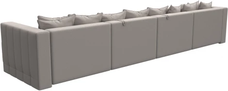 Диван П-образный Лига-052 НПБ Лонг Лига Диванов (Замша) арт.128861