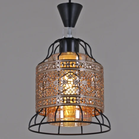 Подвесной светильник Reluce 05363-0.9-03 GD+BK (220V, на проводе)