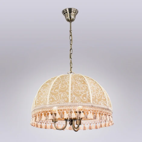 Подвесная люстра бахрома Citilux Bazel CL407135