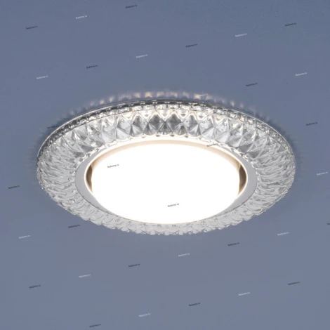 Встраиваемый точечный светильник Elektrostandard 3020 GX53 CL прозрачный