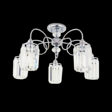 Потолочная люстра Citilux Синди CL330151 (220V, хрусталь)