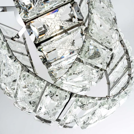 Подвесная люстра хрустальная Modelux MODELUX ML.755.2 CR