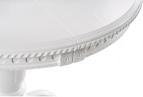 Деревянный стол Woodville Долерит белый 543571