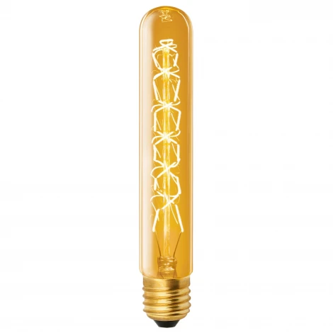 Лампочка накаливания цилиндр желтая E27 60W Uniel IL-V-L32A-60/GOLDEN/E27 CW01
