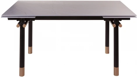 Стол обеденный Trump (160+40+40), керамика серая Top Concept 2001000000968