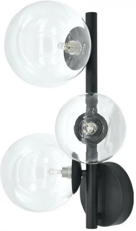 Бра Seven Fires Sendi SF4043/3W-BK-CL