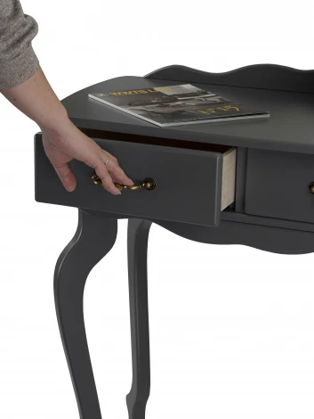 Консоль Берже 21 серый графит от фабрики Mebelik