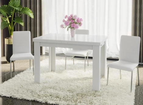 Кухонный стол Woodville Норман (ЛДСП,Стекло) арт.391137