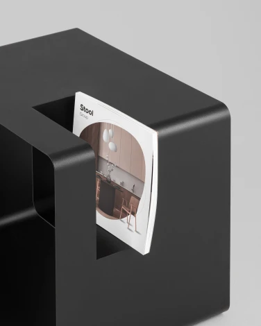 Журнальный столик Stool Group Viwa металл черный УТ000041890