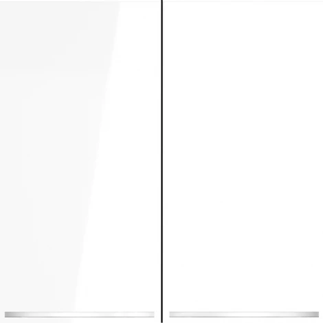 Выключатель двухклавишный с подсветкой (белый глянцевый) Voltum S70 VLS020201