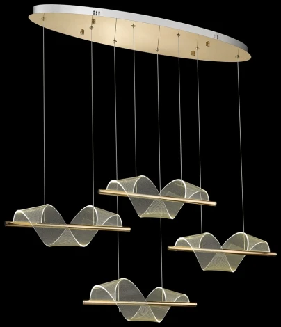 Подвесной светильник каскадный Hilda WE452.04.323 Wertmark (LED, 220V, на проводе)