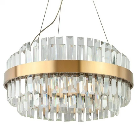 Подвесная люстра L'Arte Luce Liberty L48200.32 (LED, 220V, хрусталь, на тросе, круглые)