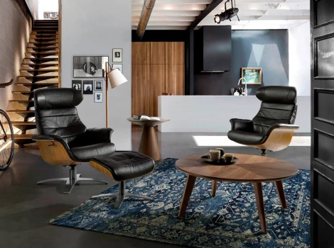 Журнальный стол Angel Cerda ET652 (Дерево,Шпон ореха)