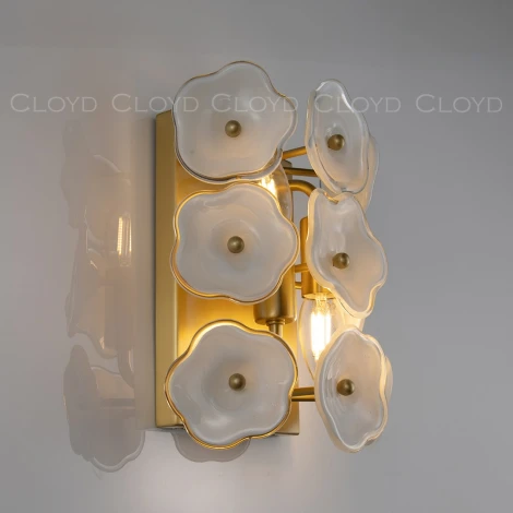 Бра с цветами Cloyd Efiopia 20393 (220V, цветы)