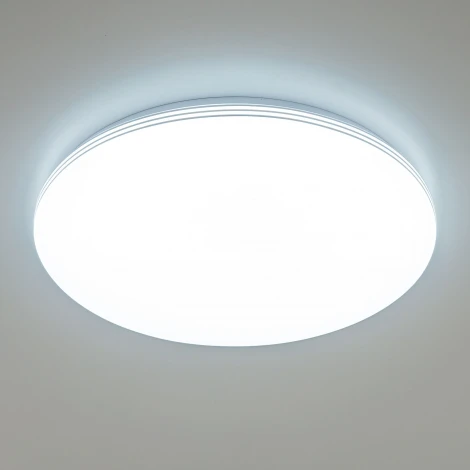Потолочный светильник RGB круглый Citilux Симпла CL714680G (LED, 220V, пульт управления, круглые)