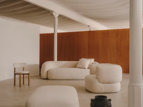 Диван La Forma (ex Julia Grup) Martina (Белый/ Пенополиуретан)