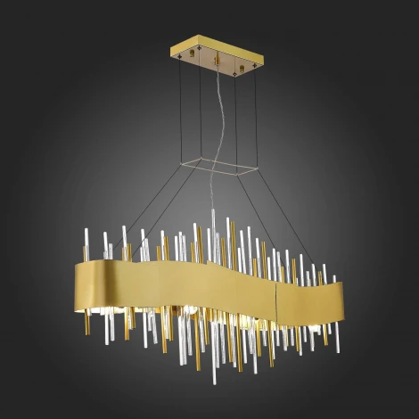 Подвесная люстра на штанге ST Luce Olvera SL1633.213.08 (220V, на тросе)