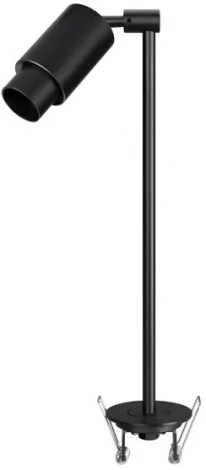 Мебельный точечный светильник ART-NEMO-BUILT-ZOOM-L205-R29.5-2W Warm3000 (BK, 15-45 deg, 24V) (Arlight, IP20 Металл) 049779 (LED)