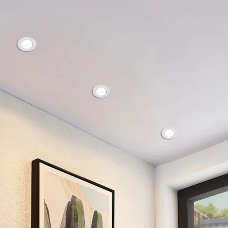 Встраиваемый точечный светильник светодиодный Reluce 81122-9.0-001 LED5W WT (220V, круглые)