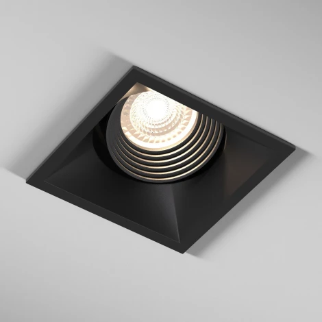 Светильник встраиваемый Elektrostandard Punto 25017/01 GU10 черный (220V)