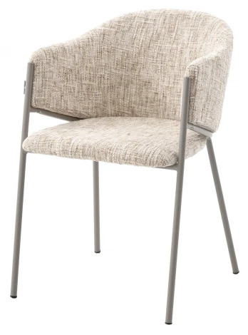 Стул ДИЛЛ (DILL) цвет 1038-131 ткань / латте каркас M-City 64415