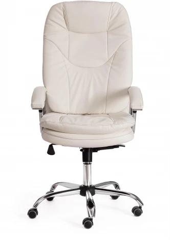 Кресло SOFTY LUX кож/зам, белый, 36-01 Tetchair 15284