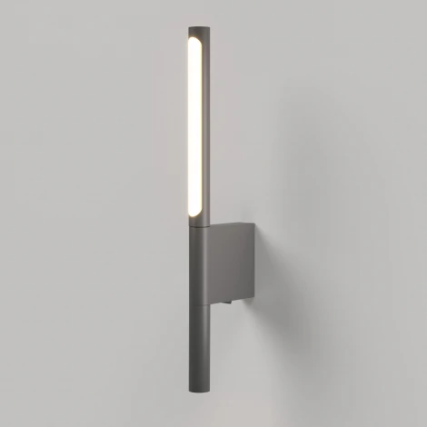 Настенный светильник светодиодный для чтения Elektrostandard Sarca 40111/LED графит a066403 (220V, выключатель, круглые)