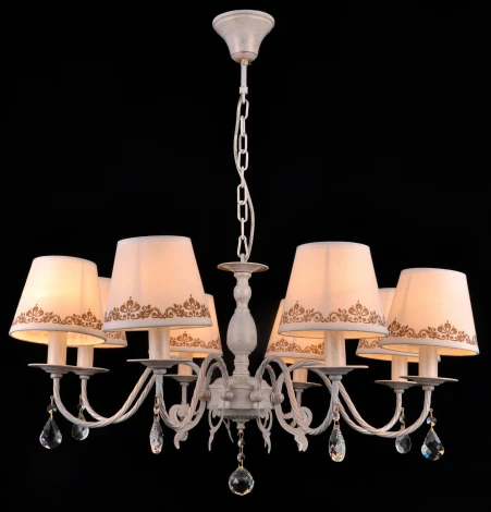Подвесная люстра Natali Kovaltseva Biarritz 70038-8C IVORY GOLD