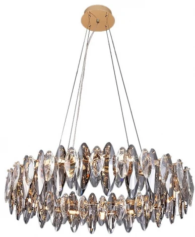 Подвесная люстра L'Arte Luce Stecciato L92415.92 (220V, хрусталь, на тросе, кольцо)