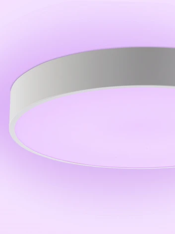 Потолочный светильник светодиодный с пультом ДУ 126W RGB, белый, LED Natali Kovaltseva Modern LED LAMPS 81105/1C