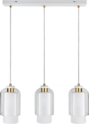 Подвесной светильник 33 ИДЕИ PND102.03.01FG.001.WH-M16WT (220V, на проводе)