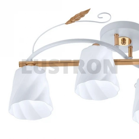 Потолочная люстра IDLamp Annelisa 380/4PF-Whitegold