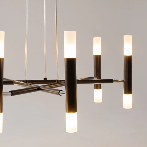 Подвесной светильник Maytoni Vigo MOD031PL-12B (220V, на тросе)