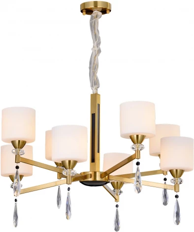 Подвесная люстра ILLUMICO IL5182-8PLS-29 BRASS KELTIC