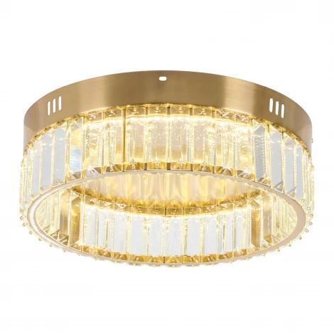 Потолочная люстра светодиодная MyFar Irina MR2010-1CL (220V, хрусталь)