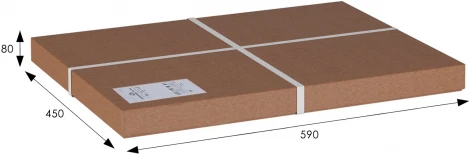 Вешалка напольная Д 1 металлик/ средне-коричневый от фабрики Mebelik